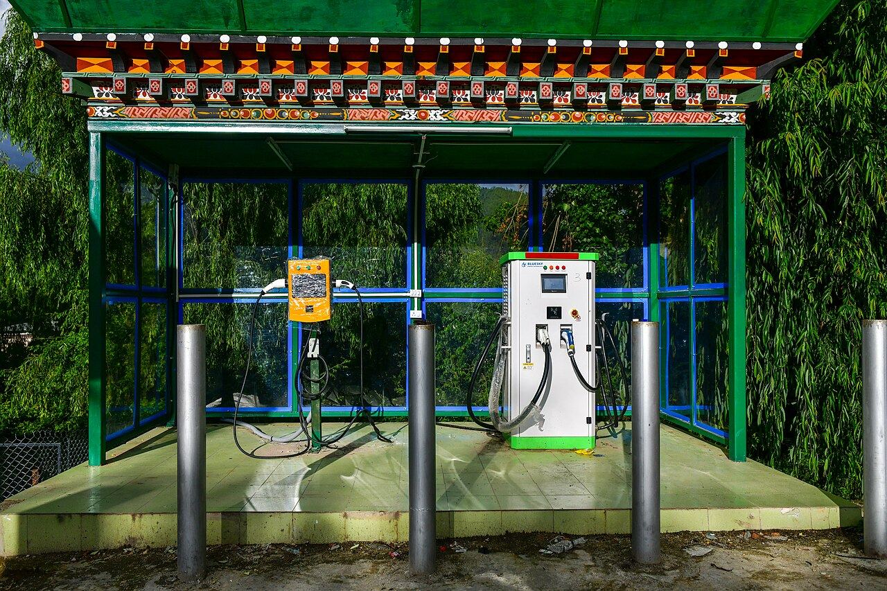 Illustration : Bornes de recharge IRVE